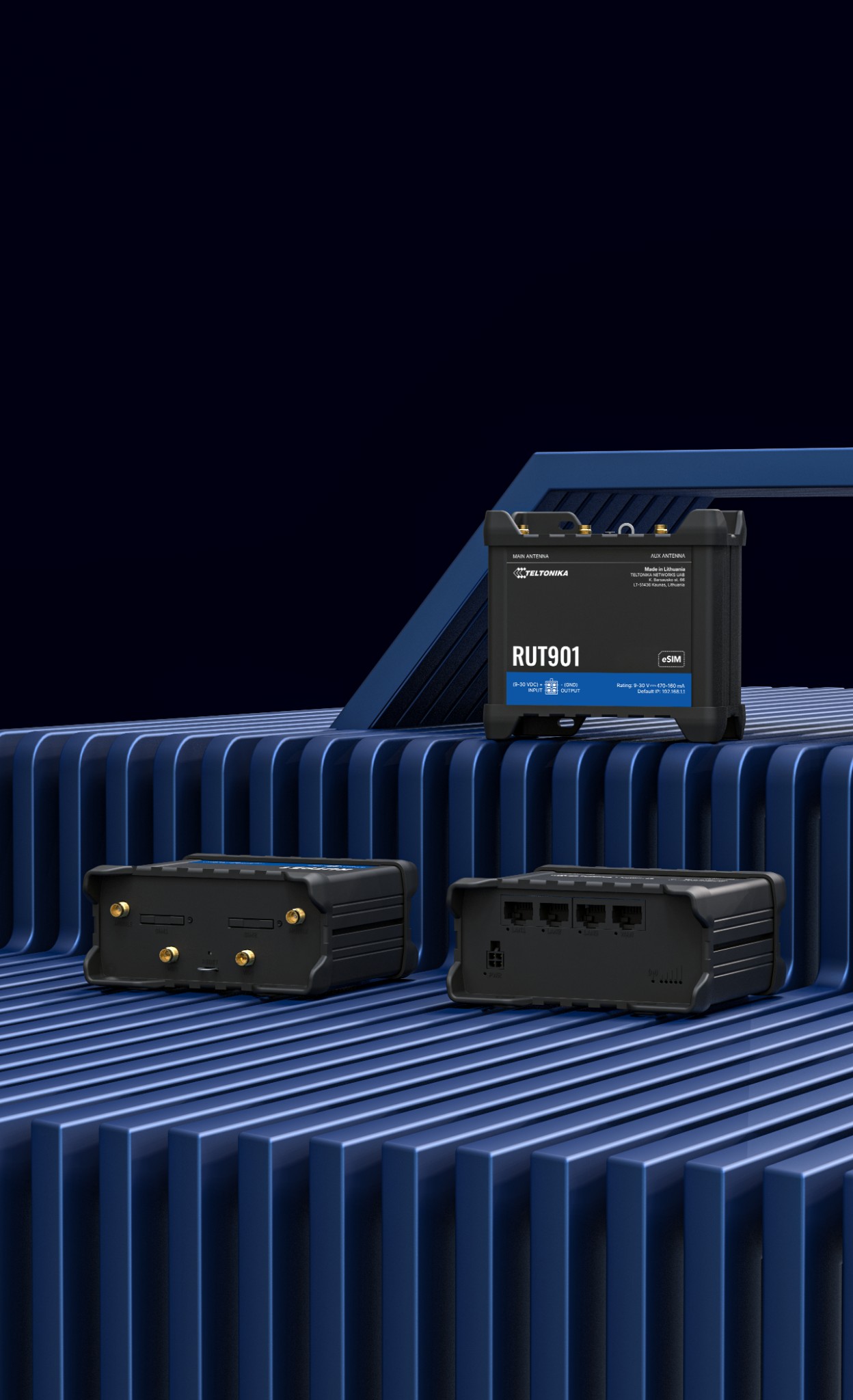Teltonika endüstriyel ağ çözümleri ve RUT901 router ürünleri